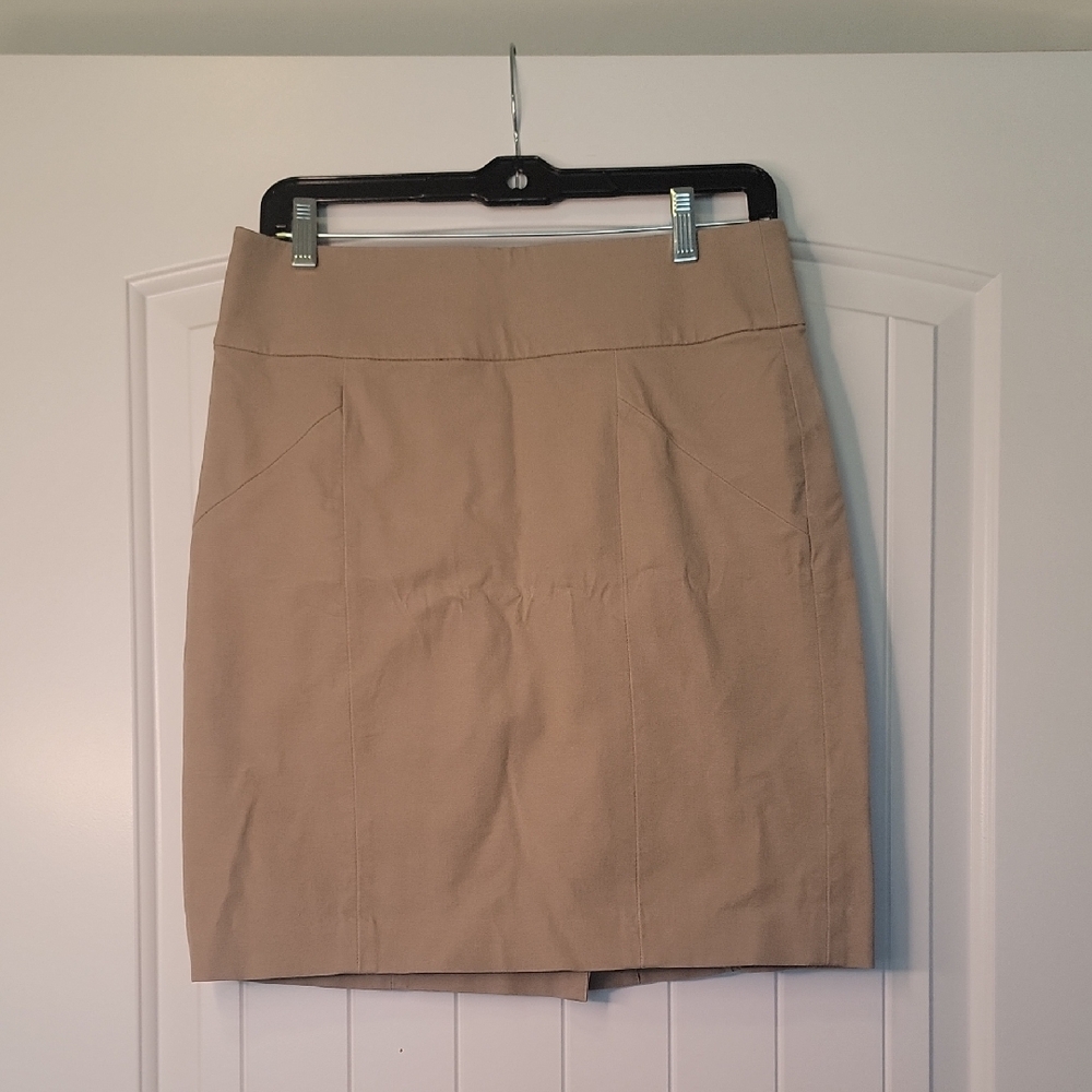 Banana Republic Tan Pencil Skirt